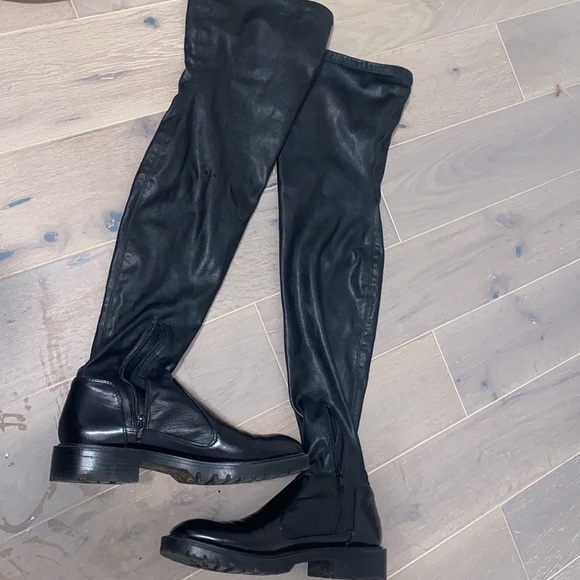 Over knee high leather boots - Picture 2 of 3